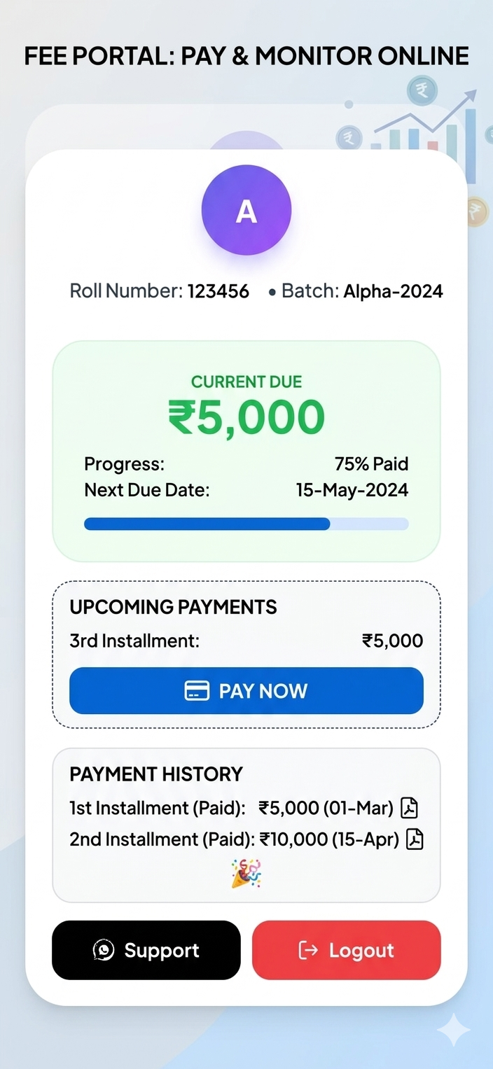 Online Fee Portal